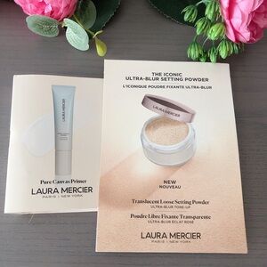5/$20 Laura Mercier Pure Canvas Primer & Ultra Blur Setting Powder